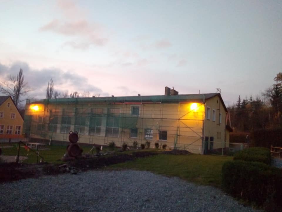 Sala gimnastyczna w Dzikowcu. Zdj. Sołectwo Dzikowiec