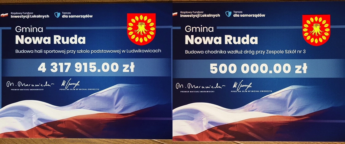 Promesy dla Gminy Nowa Ruda