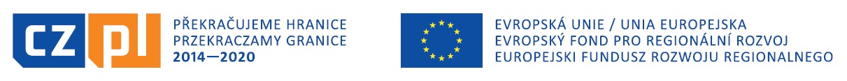 Logotypy Przekraczamy Granice i Unia Europejska