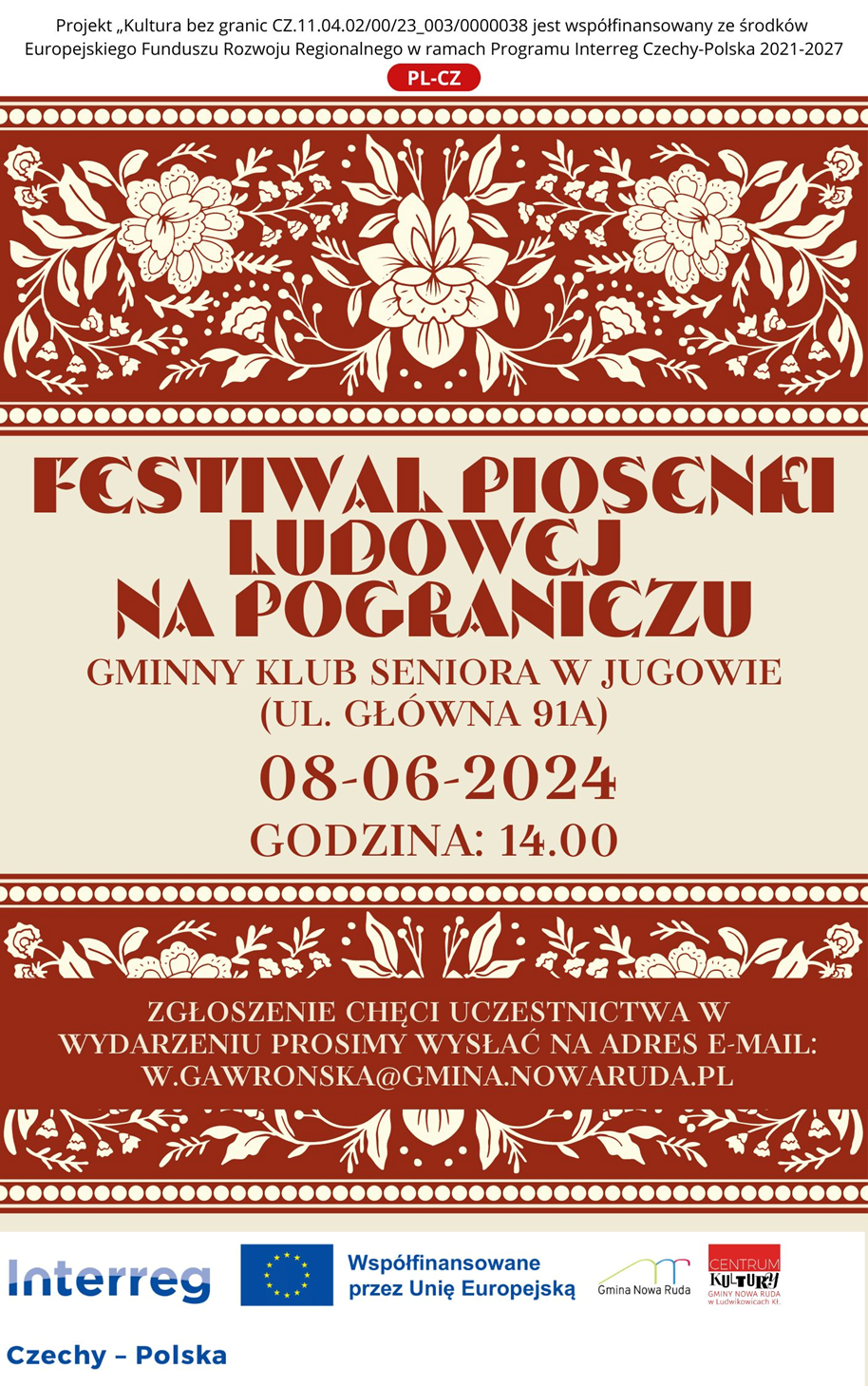 Plakat jak w treści