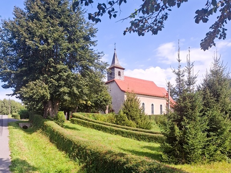 3. Kości&oacute;ł p.w Podwyższenia Krzyża Św. w Przyg&oacute;rzu ( autor E. Kawałkowa)
