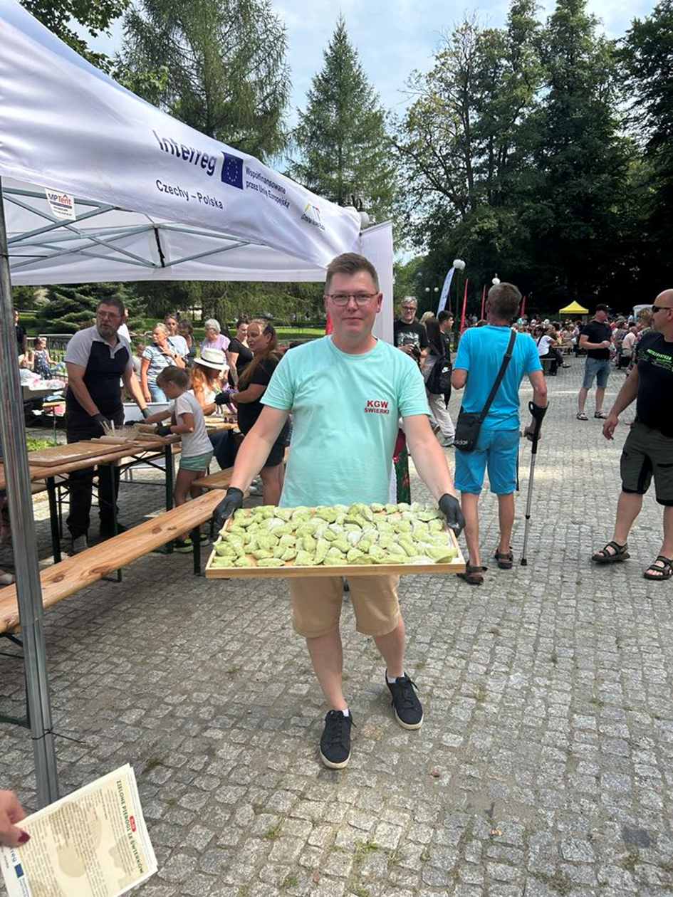 Zielone pierogi
