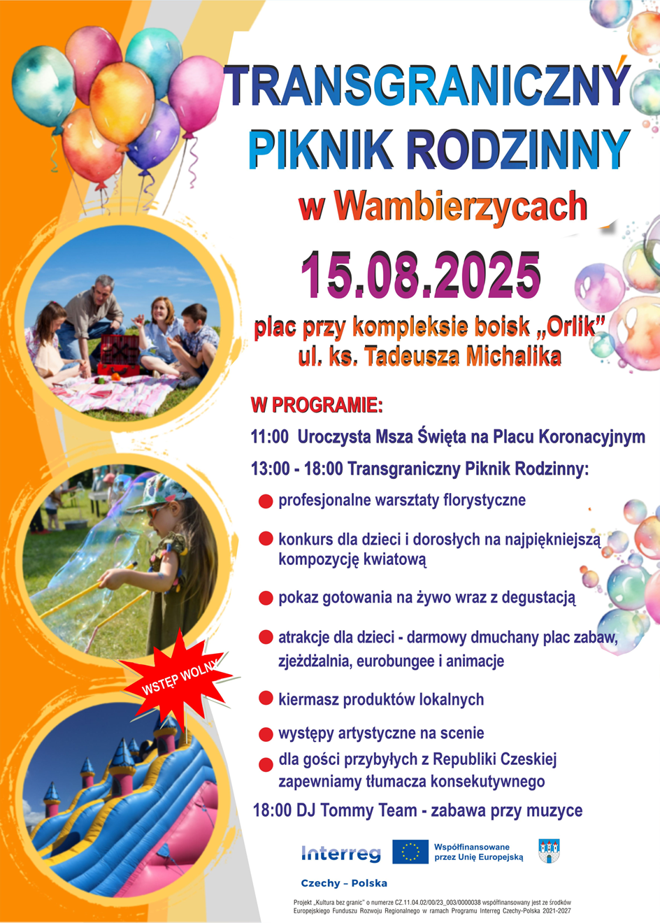 Plakat jak w treści