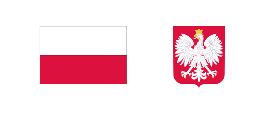Polska flaga i godło