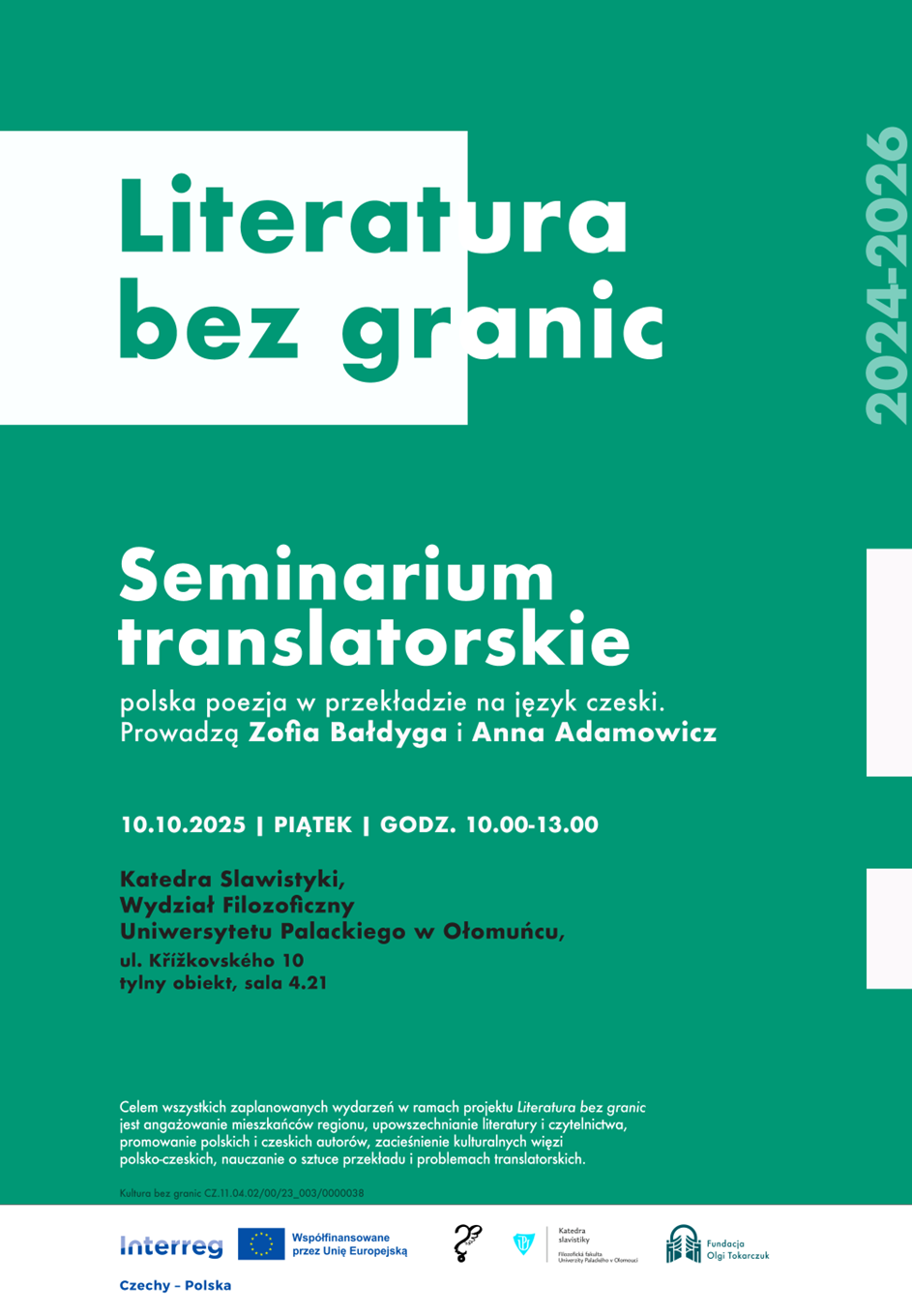 Plakat jak w treści