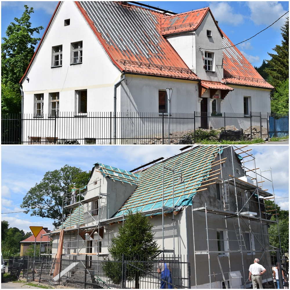 Przedszkole przed i po remoncie
